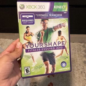 Xbox 360 Kinect Your Shape Fitness Evolved 2012 Game Complete Ubisoft